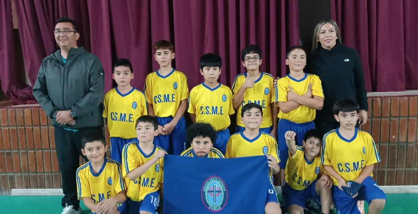 Colegio Santa María Eufrasia de Ovalle Muestra una sólida participación en Mini Básquetbol.